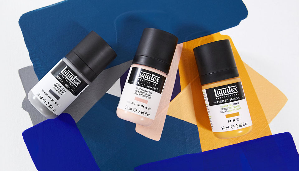 akryl kvas liquitex ukazka